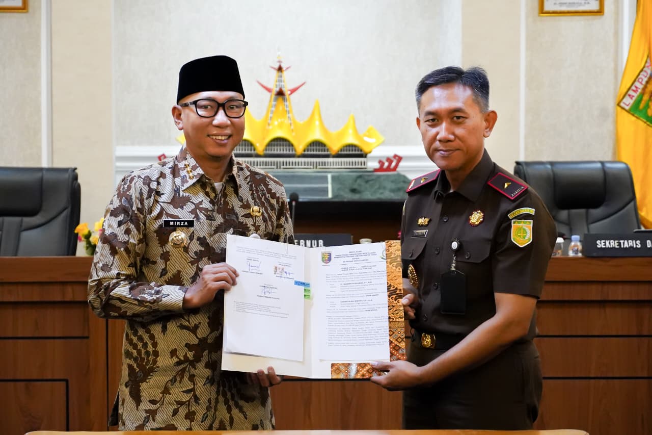 Pemprov Lampung dan Kejati Bentuk Satgas Jaga Pangan, Fokus Kawal Petani dan Infrastruktur